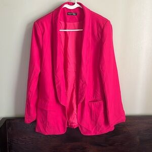 hot pink blazer